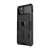 Nillkin CamShield Armor Hülle für iPhone 11 Pro, schwarz, schräge Ansicht, Schutzhülle mit Schiebekameraabdeckung und Ringhalter