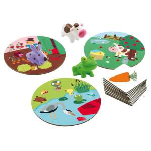Djeco Kis Állatos Párosító Játék - 2,5-5 éveseknek