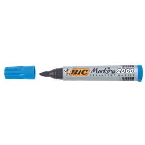 Постоянен маркер BIC Marking 2000, син, ширина на линията 4,95 mm - Маркер