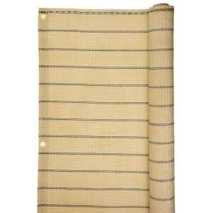 Cream shade net, 185g/m², 1x5m, UV protection, for balcony, terrace, fence - Landscaping