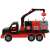 Polesie Mammoet toy truck with crane and recycling bins