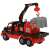 Polesie Mammoet toy truck with crane and recycling bins