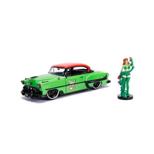 DC Comics Bombshells Méregcsók 1953 Chevy Bel Air figurával