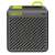 Edifier MP85 Bluetooth speaker, grey, front view, showing speaker grille
