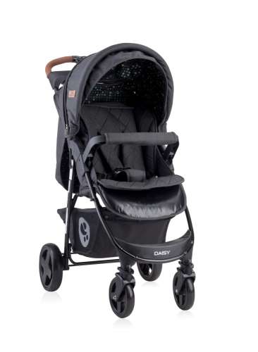 Lorelli Daisy Set 2in1 Babakocsi + hordozó - Black Circles #fekete 2020