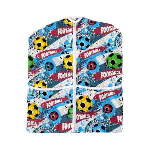 Foci mintás ovis zsák cipzárral és oldalsó zsebekkel - Ovis zsák