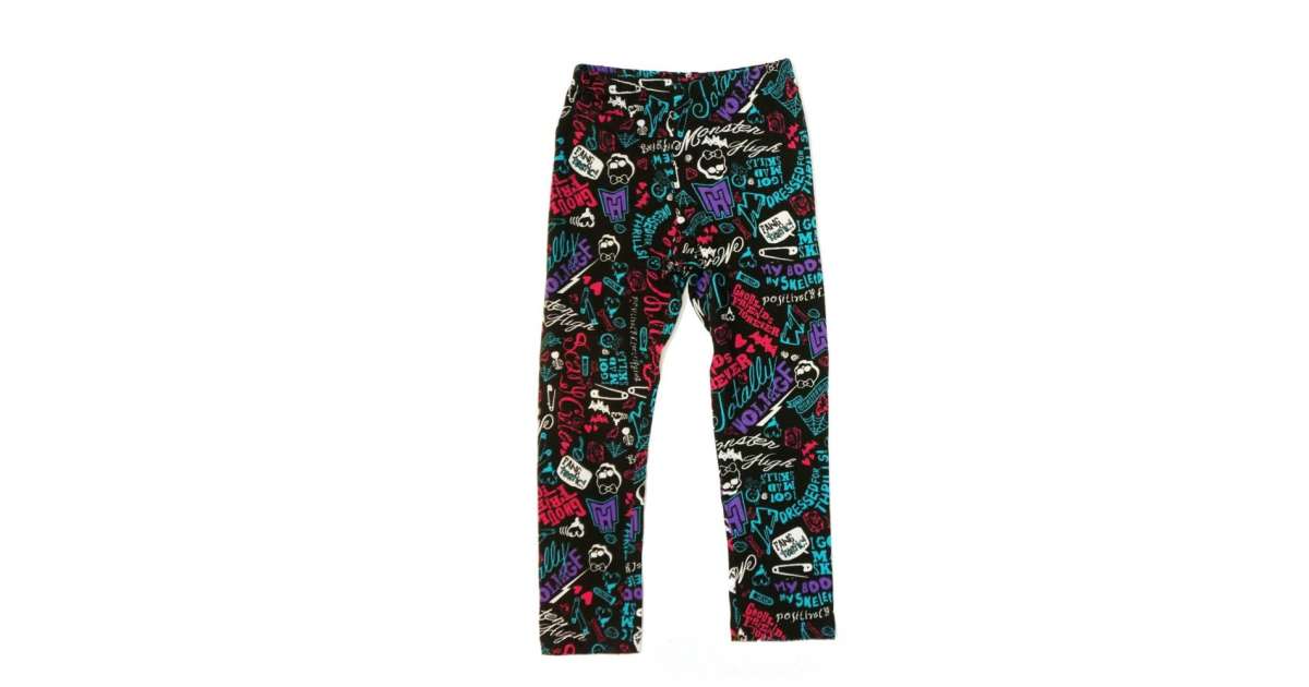 Monster High leggings | Pepita.hu Pamut gyerek nadrág 140cm #kék | Pepita.hu