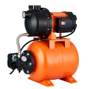 Acquaer EKJ-1202PA 1200W Domestic Water Supply System with 20L Tank, Orange - Domestic Water Supply System