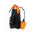 Acquaer AKS-400PW submersible pump for wastewater, black and orange, with float switch