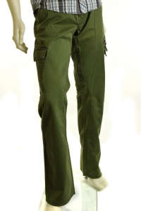 S.Oliver QS férfi zöld cargo nadrág - S.Oliver