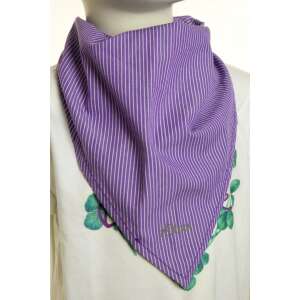 S.Oliver lila-fehér csíkos babanyálkendő babán - S.Oliver