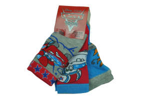 Disney fiú Zokni - Verdák #piros-kék 3pár 31418918 Gyerek zoknik, térdtappancsok - Bokazokni