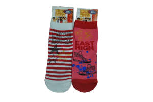 HSM lány Zokni #piros-fehér 2pár 31418927 Gyerek zoknik, térdtappancsok - Fehér