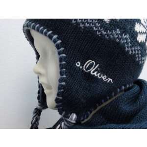 S.Oliver Lány Sapka - Szürkéskék - Poláros Béléssel 32559920 - S.Oliver