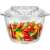 Sencor SCB 5100WH Food Chopper, white, 800W, 1 liter capacity, with chopped peppers