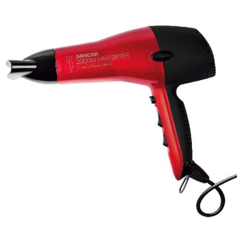 Suszarka do włosów Sencor SHD 6701RD 2000W, czerwona i czarna