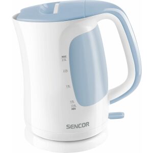 Sencor SWK 2510WH White and Blue Kettle, 2.5L Capacity - Sencor Kettle