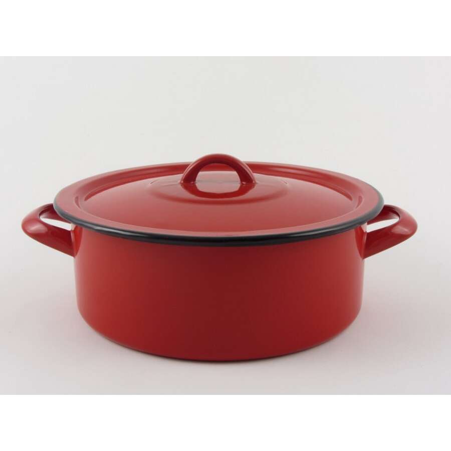 Bonyhádi (EMA-LION) piros Lábas 12 cm