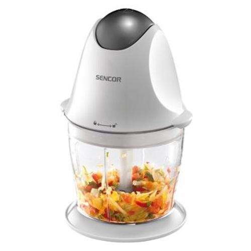 Tocător de alimente Sencor SHB 4310, alb, pentru tocat legume