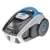 Blaupunkt VCC301 bagless vacuum cleaner, white and blue, with a transparent dust container