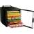 Sencor SFD 7000BK Food Dehydrator, black, open door, 10 trays, with food