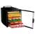 Sencor SFD 7000BK Lebensmitteldehydrator mit 10 Tabletts, zum Trocknen von Obst, Gemüse, Fleisch, Kräutern und mehr