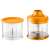 Sencor SHB 4463OR Hand Blender Set, orange and grey, chopper accessory