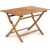 Fieldmann Expandable Garden Table #brown 94201478