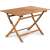 Fieldmann extendable garden table, brown, acacia wood, outdoor and indoor use, foldable, umbrella hole, sturdy