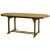 Fieldmann Pull-out oval garden table #brown 92708325