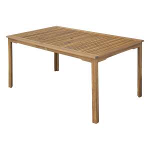Fieldmann garden table, 90x150cm, tropical acacia wood - Garden Table