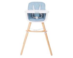 Kikkaboo Woody fix Etetőszék #kék 31424634 Etetőszékek - Állítható székmagasság
