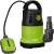 Fieldmann FVC 2001-EC submersible pump, green and black, with float switch