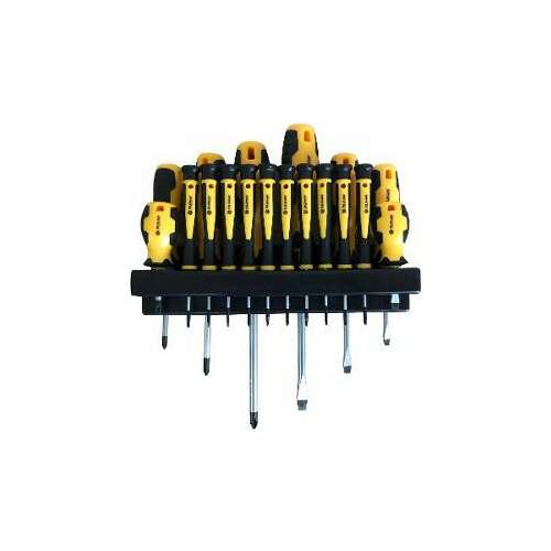 Fieldmann FDS 5007-18R 18 piece screwdriver set with holder