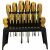 Fieldmann FDS 5008-18R 18-piece Screwdriver Set with stand, yellow and black ergonomic handles