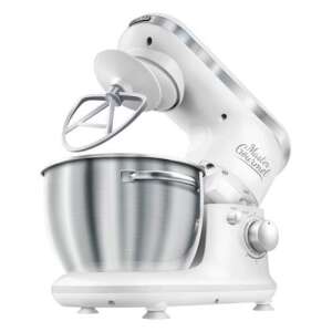 Robot kuchenny Sencor Master Gourmet STM 3620WH, biały, ze stalową misą i hakiem do ciasta - Niszczarka ręczna i Robot kuchenny
