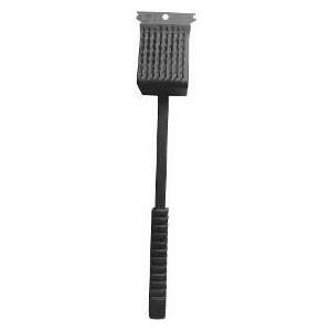 Fieldmann FZG 9003 Grill Cleaning Brush, 3-in-1 design with scraper, steel brush, and scouring sponge, 36 cm long - Cleaning Product