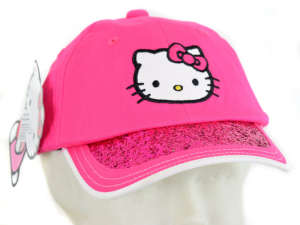 Căciulă de baseball roz Hello Kitty pentru fete - Hello Kitty