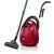 Bosch BGB38RD2 Roter Staubsauger mit Beutel und Zubehör