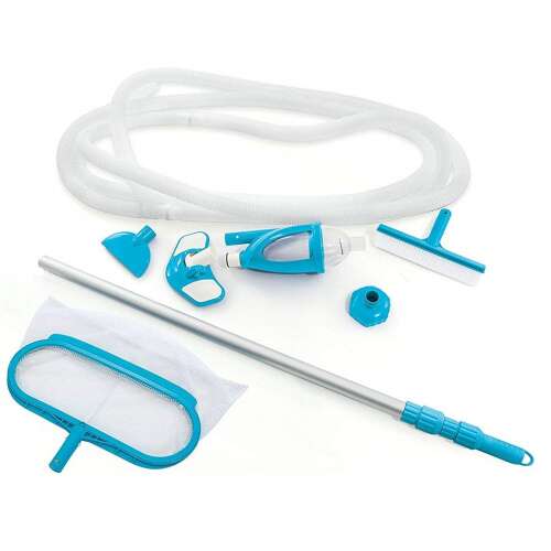 Set de curățare piscină Intex Deluxe cu aspirator, skimmer și perie