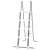 Intex - Ljestve za bazen - 3 stepenice - 91-107cm 31434771