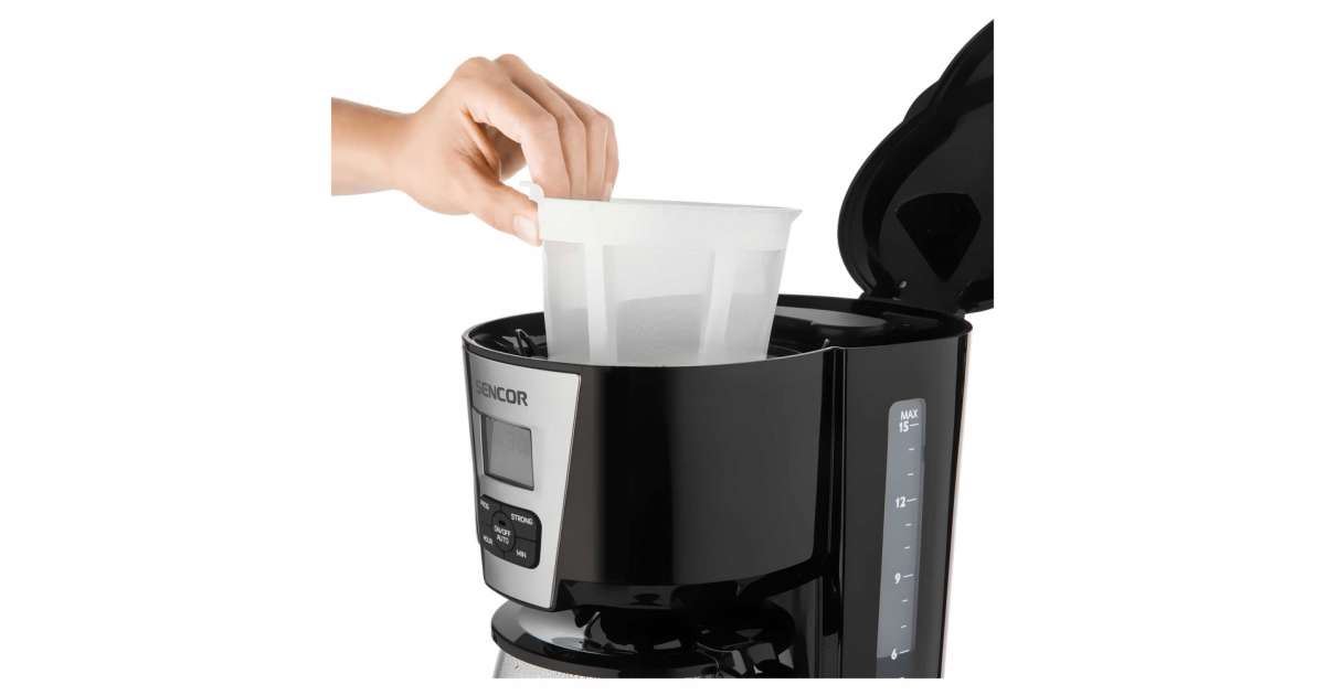 Sencor SCE 5070BK Filteres kávé és teafőző 1000 W #fekete Sencor SCE 5070BK Filteres kávé és teafőző 1000 W #fekete