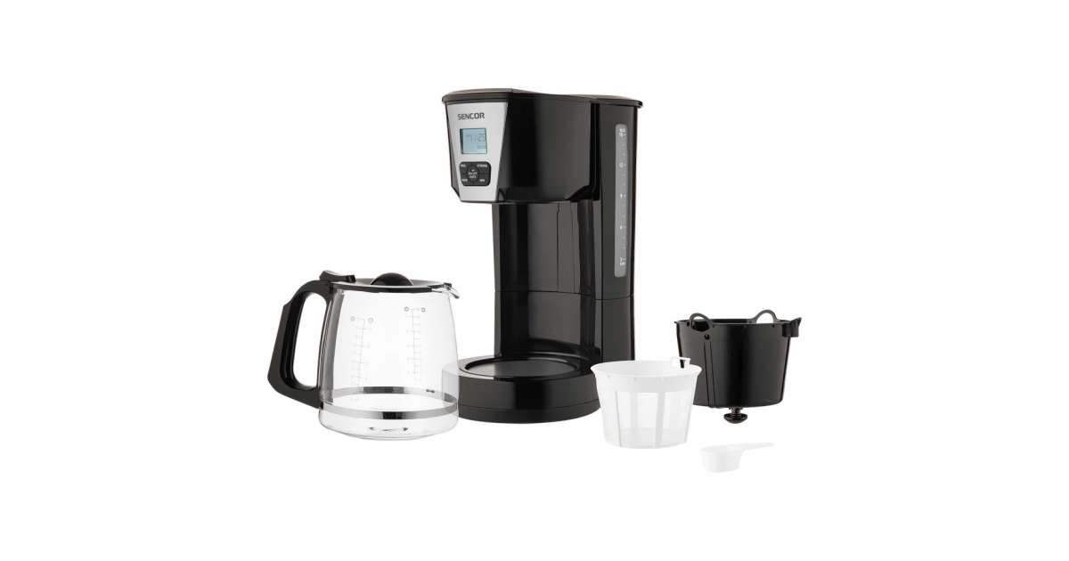 Sencor SCE 5070BK Filteres kávé és teafőző 1000 W #fekete Sencor SCE 5070BK Filteres kávé és teafőző 1000 W #fekete