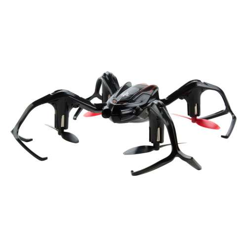 Quadcopter, drón, 15 cm, kezdők-haladók részére, 50 m hatótáv, fekete 31435149