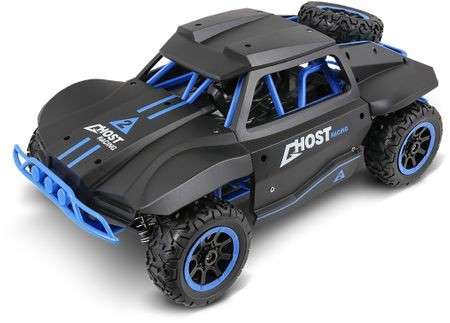 E-shop Auto na diaľkové ovládanie s pohonom 4 kolies 1:18 - čierno-modré