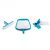 INTEX pool cleaning set, skimmer net, venturi vacuum cleaner head, brush (29056) 31435918