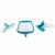 INTEX pool cleaning set, skimmer net, venturi vacuum cleaner head, brush (29056) 31435918