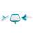 INTEX pool cleaning set, includes a net, brush, and vacuum head