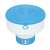 Intex floating chemical dispenser for pools, white and blue, 29041