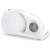 Sencor SFS 1000WH electric food slicer, white, angled view